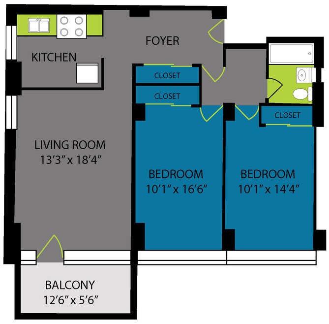 Lake Meadows Apartments Chicago, Apartments