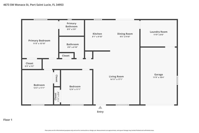 4673 SW Monaco St in Port St. Lucie, FL - Building Photo - Building Photo