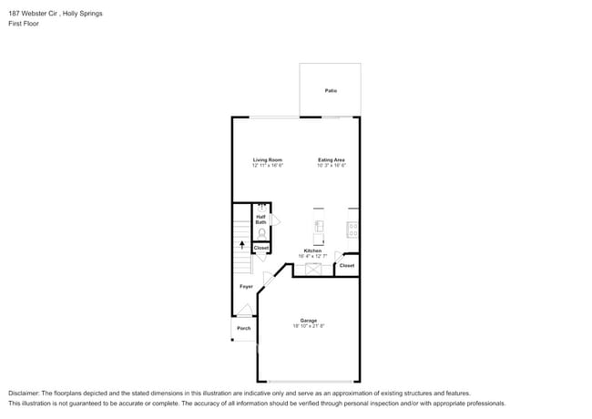 187 Webster Cir in Holly Springs, GA - Foto de edificio - Building Photo
