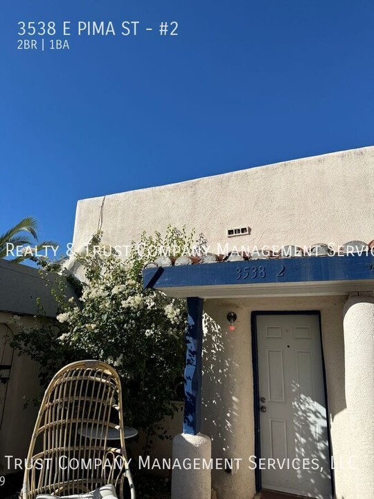 3538 E Pima St-Unit -#2 in Tucson, AZ - Building Photo