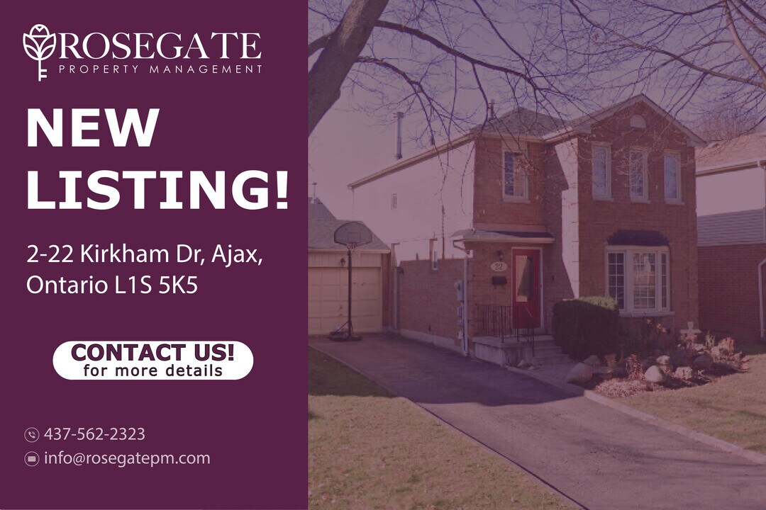 22 Kirkham Dr in Ajax, ON - Building Photo