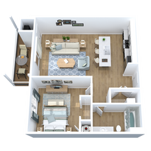 Lake District Flats in Ludington, MI - Building Photo - Floor Plan