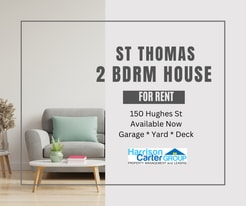 Cute 2 Bdrm * St Thomas * For Rent * Garage * Yard - AVAILABLE June 1 in St Thomas, ON - Building Photo