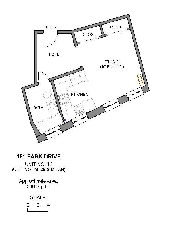 151 Park Dr, Unit 26 in Boston, MA - Building Photo - Building Photo