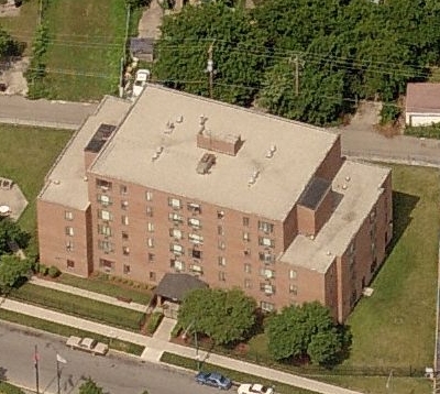 Lafayette Terrace in Chicago, IL - Foto de edificio