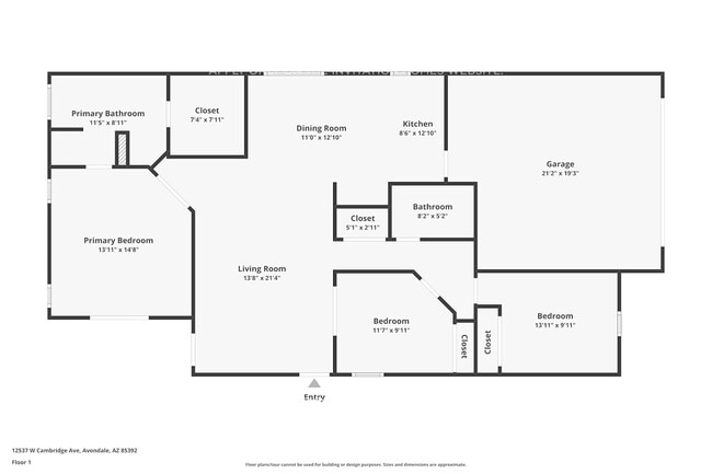 12537 W Cambridge Ave in Avondale, AZ - Building Photo - Building Photo
