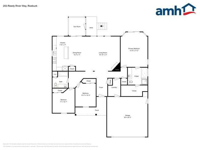 203 Reedy River Ct in Roebuck, SC - Foto de edificio - Building Photo