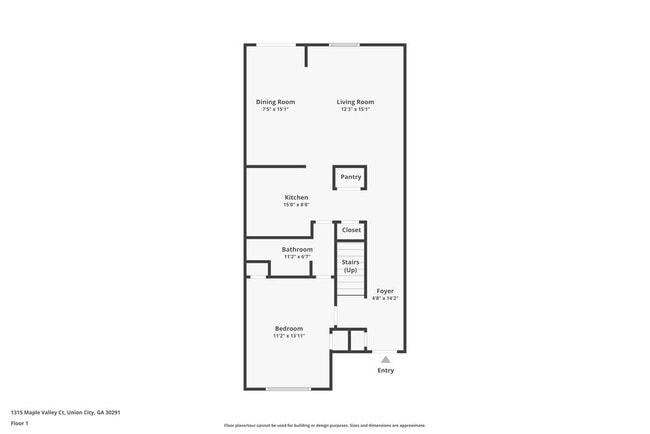 1315 Maple Valley Ct in Union City, GA - Foto de edificio - Building Photo