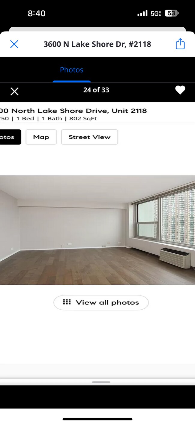 3600 N Lake Shore Dr, Unit Unit 1722 in Chicago, IL - Building Photo - Building Photo