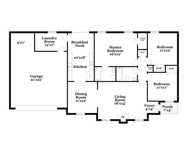 3105 Roundwood Forest Ln in Nashville, TN - Foto de edificio - Building Photo