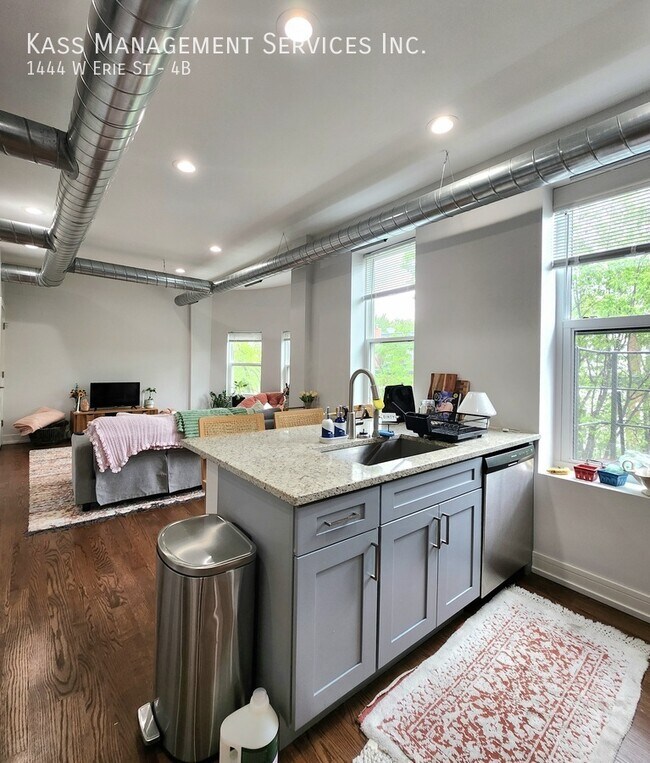 1444 W Erie St-Unit -4B in Chicago, IL - Building Photo - Building Photo