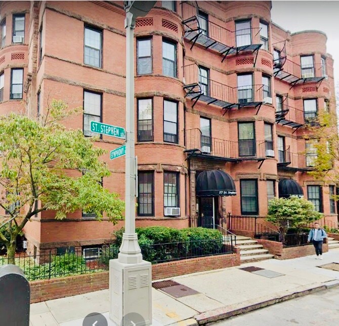 27 Saint Stephen St, Unit 27 Saint Stephen St #1 in Boston, MA - Building Photo