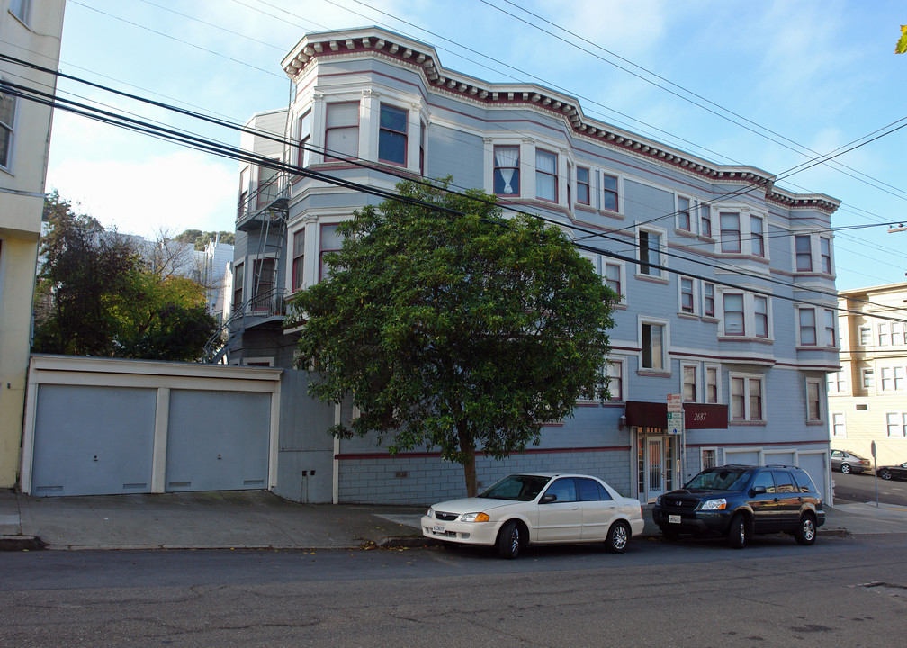 2687 Mcallister St in San Francisco, CA - Foto de edificio