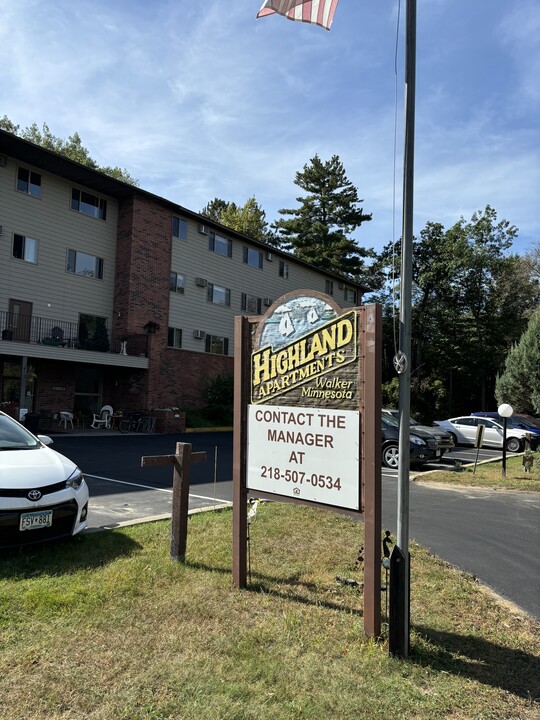 Highland Apartments in Walker, MN - Foto de edificio