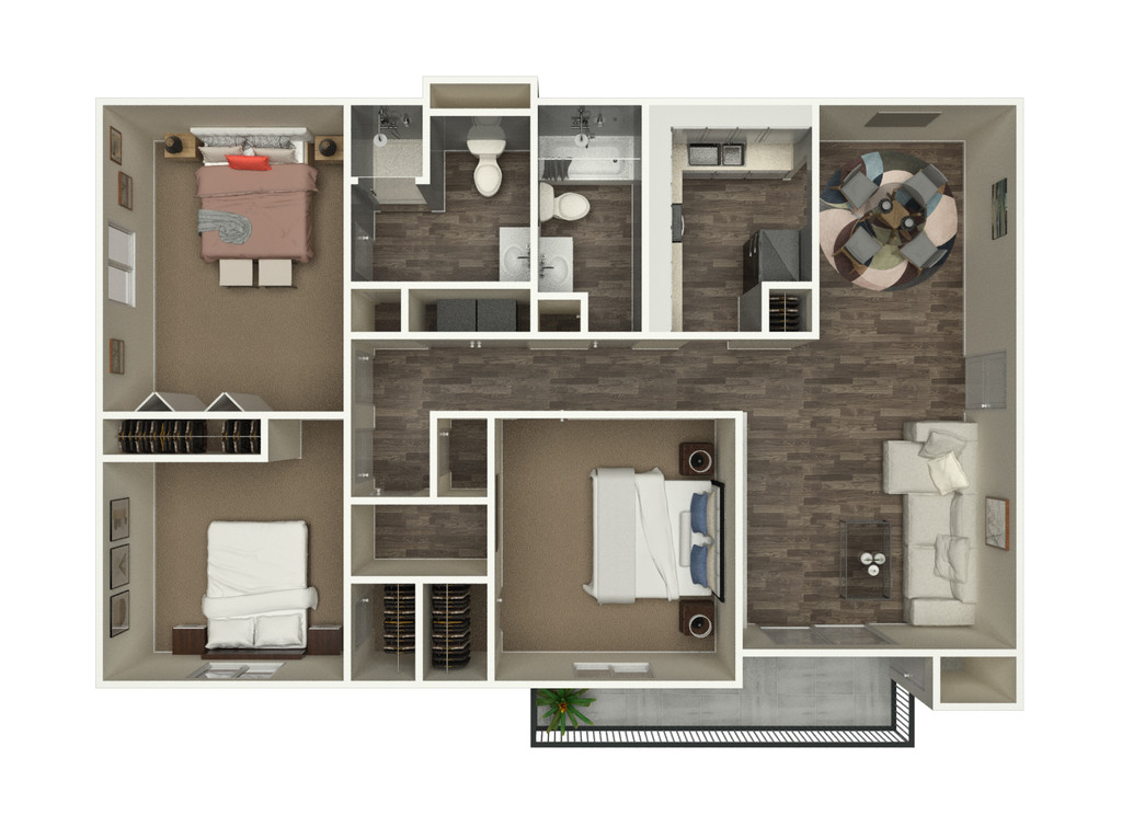 Brookhaven Apartments in Gallatin, TN