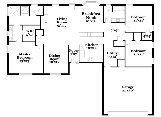 1009 Crystal Brook Way in Monroe, GA - Foto de edificio - Building Photo