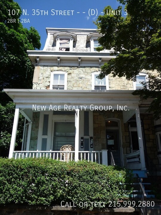107 N 35th St in Philadelphia, PA - Building Photo
