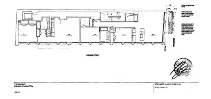 319 Broadway in New York, NY - Building Photo - Floor Plan