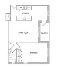 1BR/1BA - 1 bedroom $1695 - The Cloister Apartments in Ridgewood, New Jersey