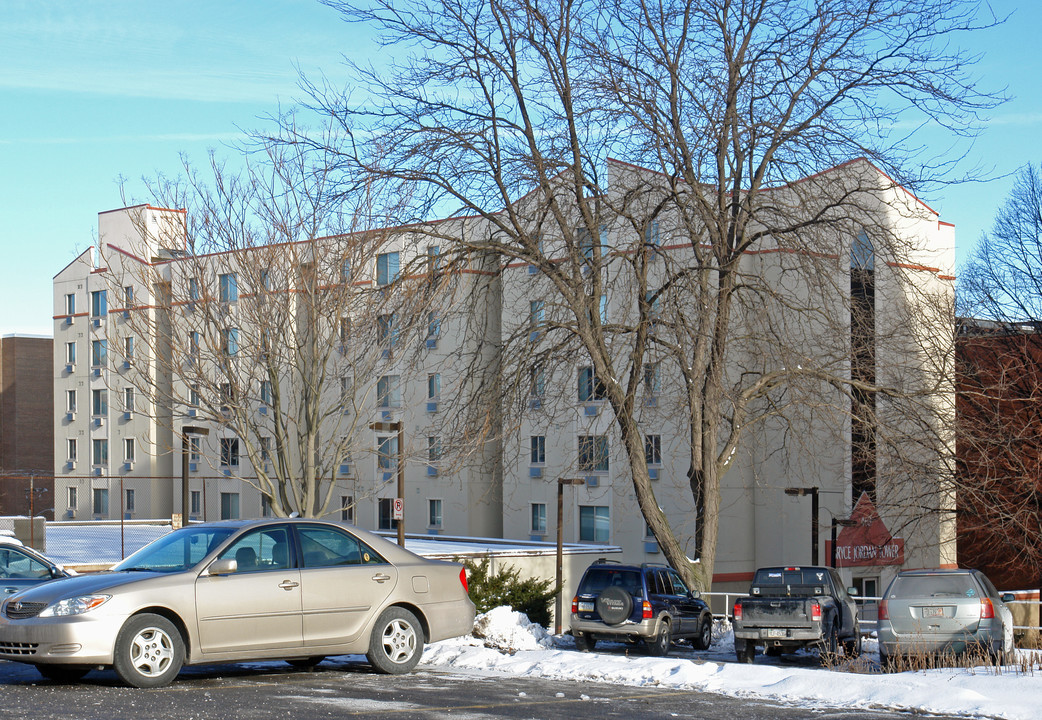 Bryce Jordan Tower in State College, PA - Building Photo