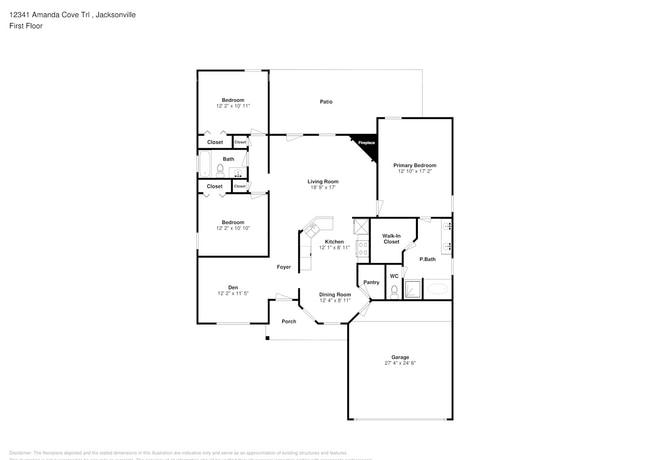 12341 Amanda Cove Trail in Jacksonville, FL - Foto de edificio - Building Photo