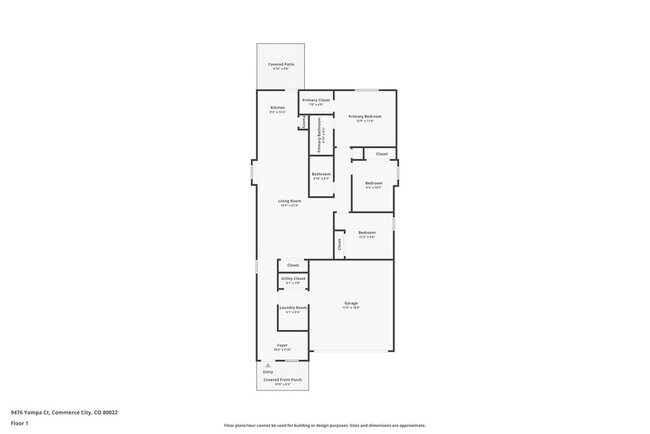 9476 Yampa Ct in Commerce City, CO - Foto de edificio - Building Photo