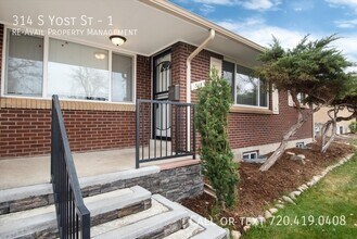 314 S Yost St in Aurora, CO - Building Photo - Building Photo