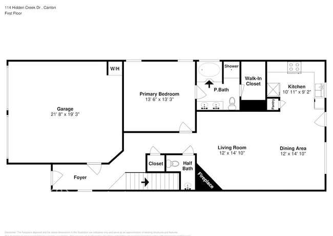 114 Hidden Creek Dr in Canton, GA - Foto de edificio - Building Photo