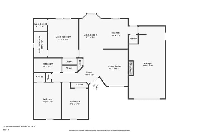 3917 Cold Harbour Dr in Raleigh, NC - Building Photo - Building Photo