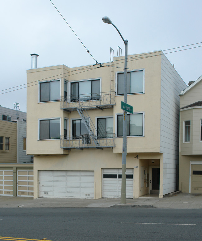 3164 Turk St in San Francisco, CA - Foto de edificio - Building Photo