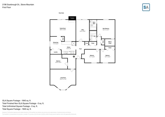 property at 2196 Scarbrough Dr