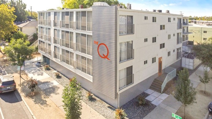 The Q in Sacramento, CA - Building Photo