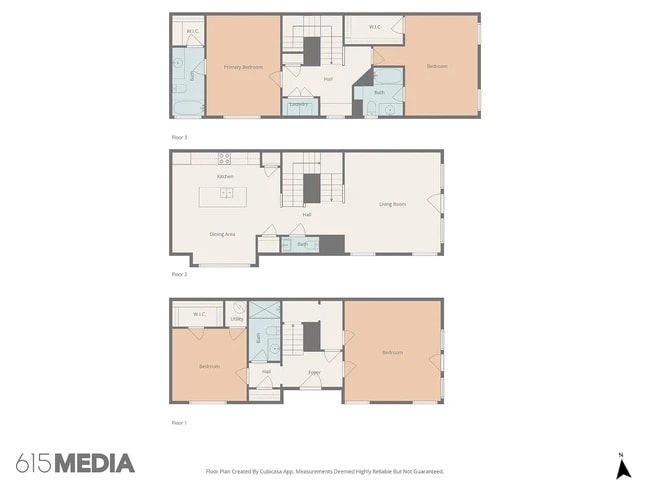 1722 14th Ave S, Unit #D in Nashville, TN - Foto de edificio - Building Photo