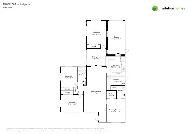 1906 N 37th Ave in Hollywood, FL - Foto de edificio - Building Photo