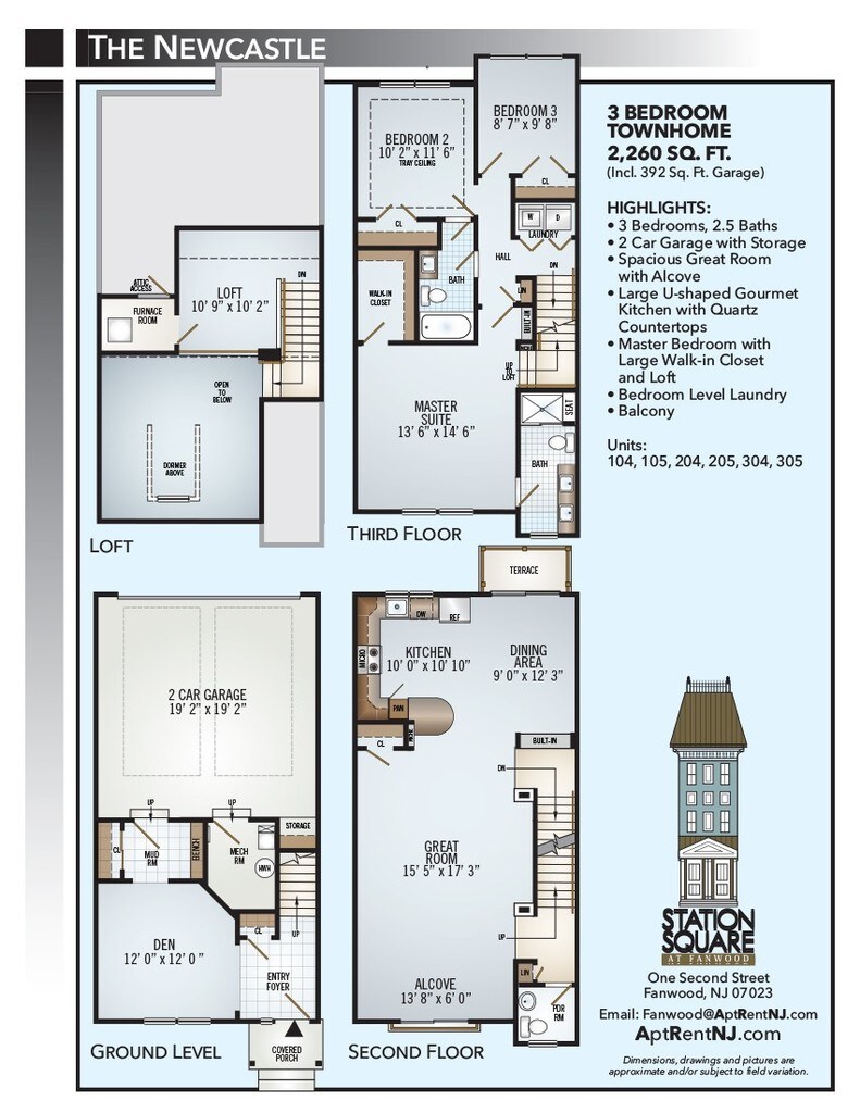 Station Square at Fanwood Townhomes in Fanwood, NJ
