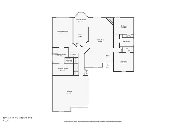 8690 Sandy Hill Cove E in Memphis, TN - Building Photo - Building Photo