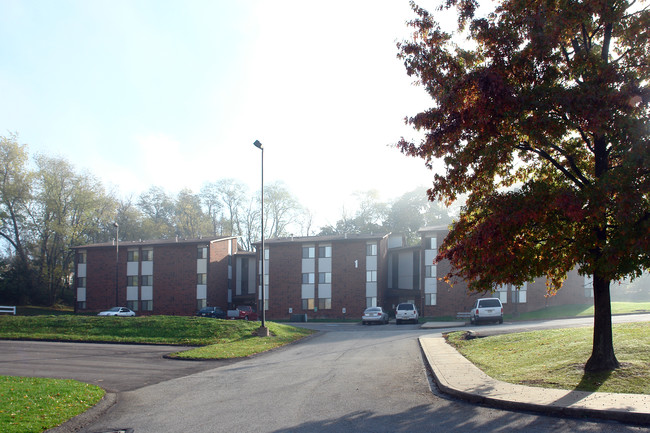 Village Green Apartments in Natrona Heights, PA - Foto de edificio - Building Photo