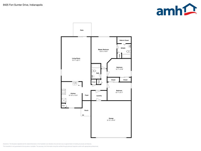 8425 Fort Sumter Dr in Indianapolis, IN - Building Photo - Building Photo