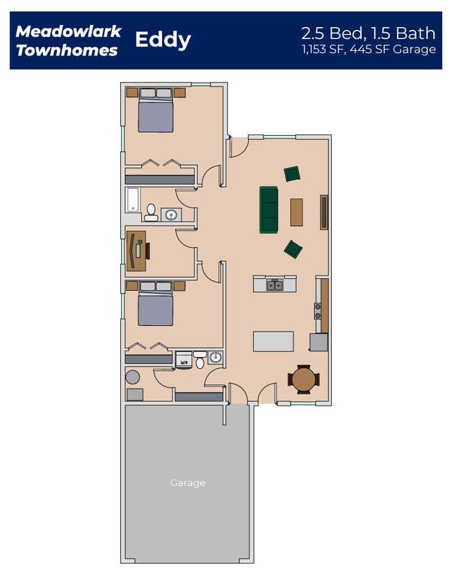 Meadow Lark Townhomes in New Rockford, ND - Building Photo - Floor Plan