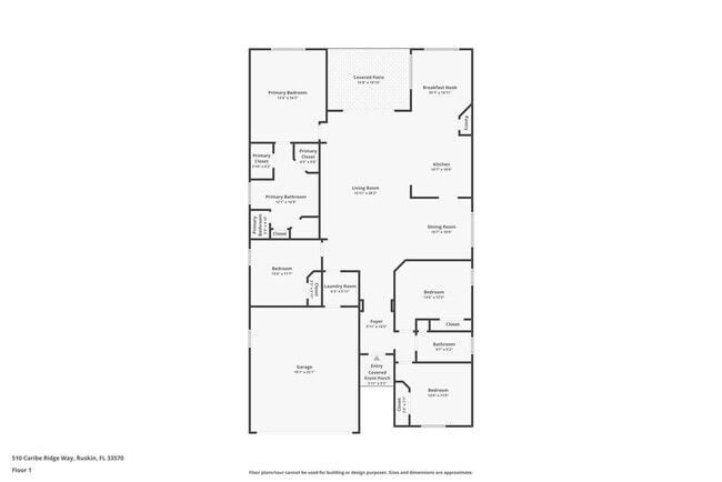 510 Caribe Ridge Way in Ruskin, FL - Foto de edificio - Building Photo