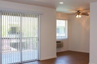 bright living & dining areas - Newcastle Towers Apartments in Los Angeles, California