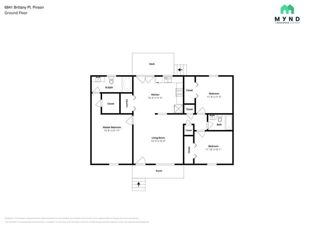 6841 Brittany Pl in Pinson, AL - Foto de edificio - Building Photo