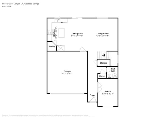 9583 Copper Canyon Ln in Colorado Springs, CO - Foto de edificio - Building Photo