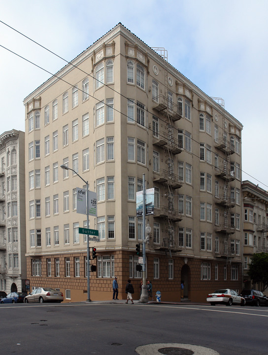 1007 Sutter in San Francisco, CA - Foto de edificio