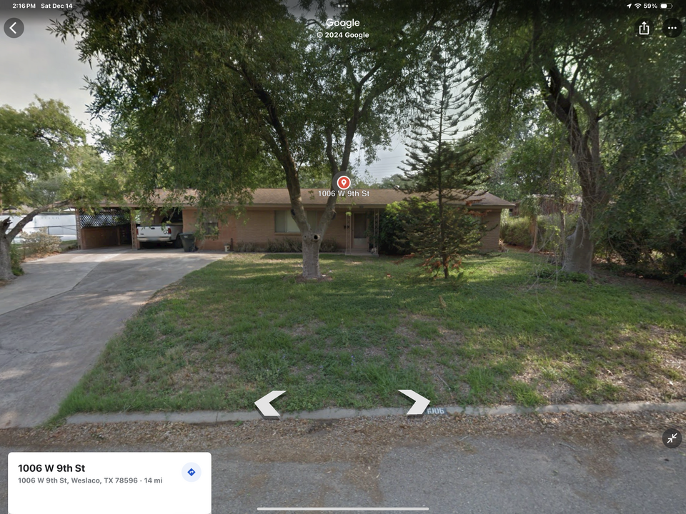 1006 W 9th St in Weslaco, TX - Foto de edificio