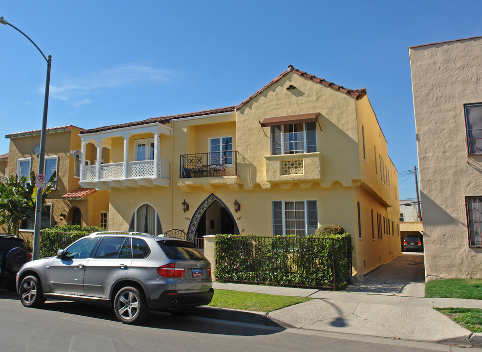 459 N Curson Ave in Los Angeles, CA - Foto de edificio