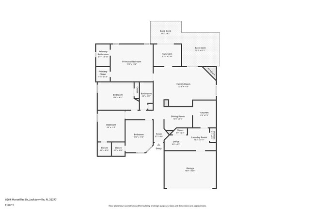 8064 Marseilles Dr in Jacksonville, FL - Foto de edificio - Building Photo