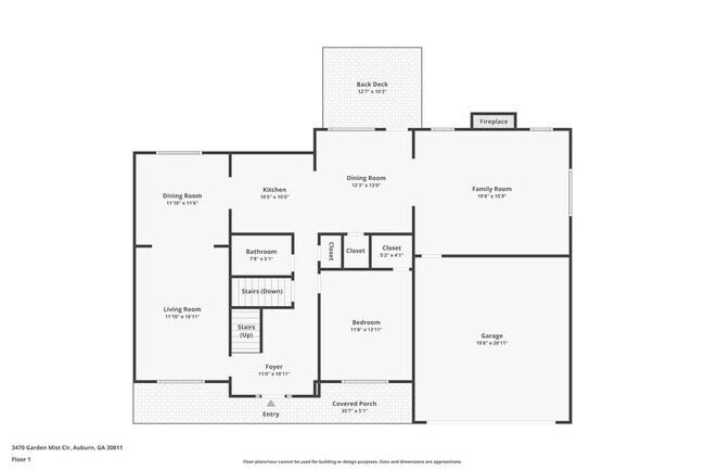 3470 Garden Mist Cir in Auburn, GA - Foto de edificio - Building Photo