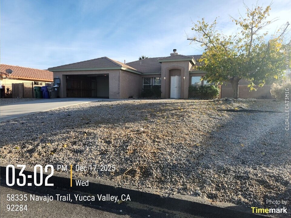 58333 Navajo Trail in Yucca Valley, CA - Building Photo