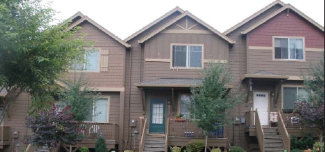 Cascadia Village Townhomes in Sandy, OR - Building Photo